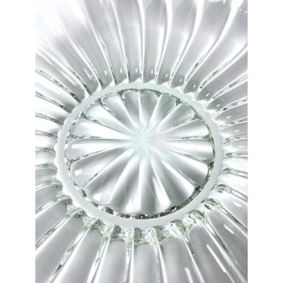 VINTAGE HEISEY Crystolite 12" Flat Float Bowl - Picture 3 of 7